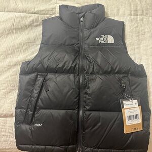 The North Face Black Insulated Vest Brand new
